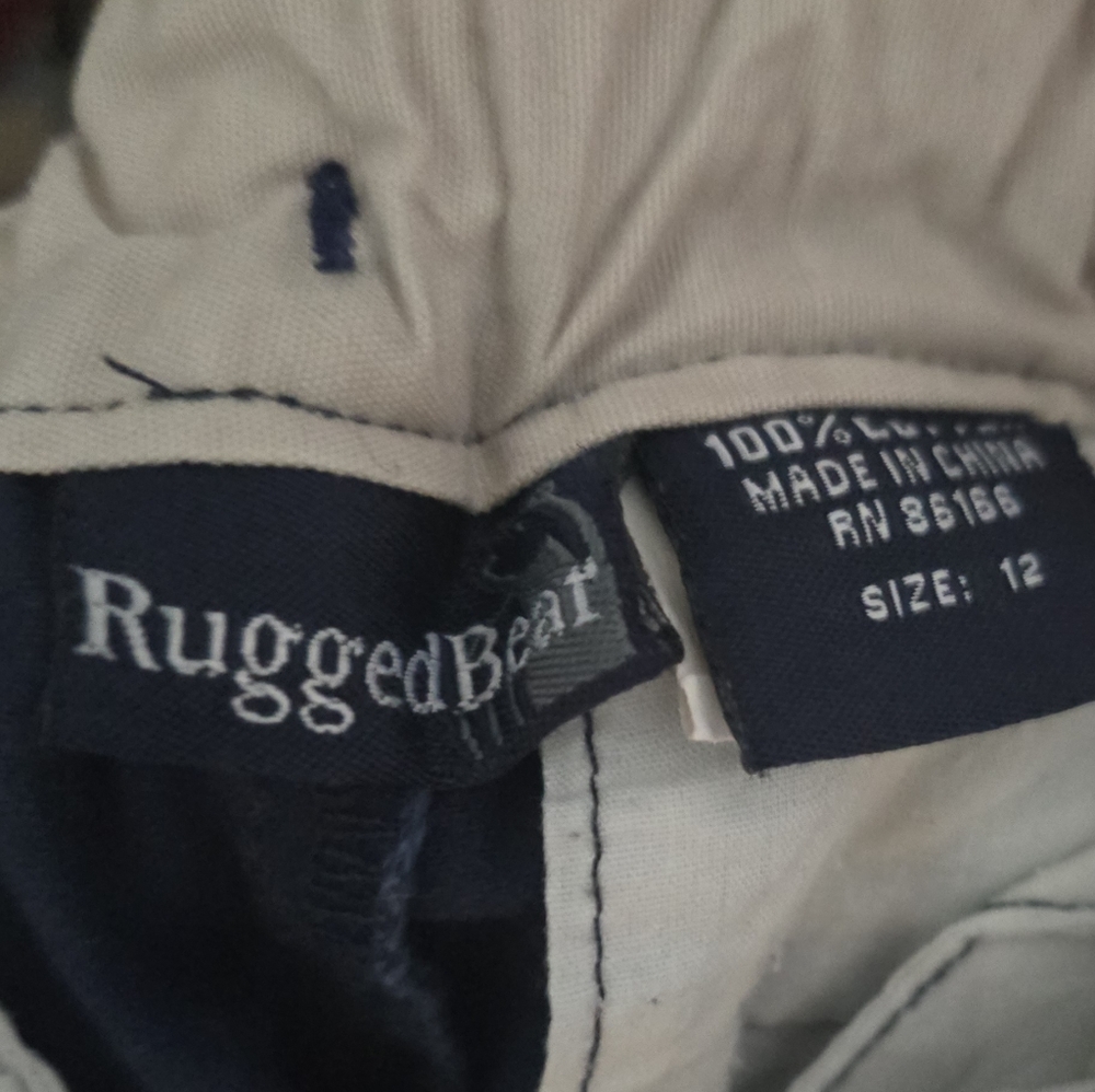 Ball Navy Pants By Rugged Bear